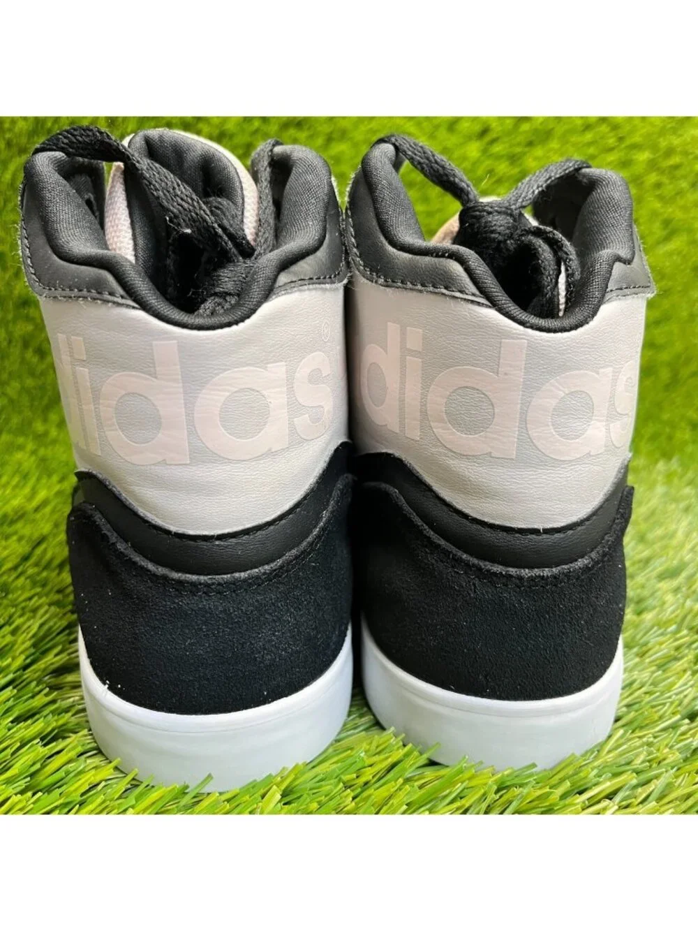 Adidas Originals Extaball Womens Size 6.5 Black Pink Athletic Shoes Sneakers